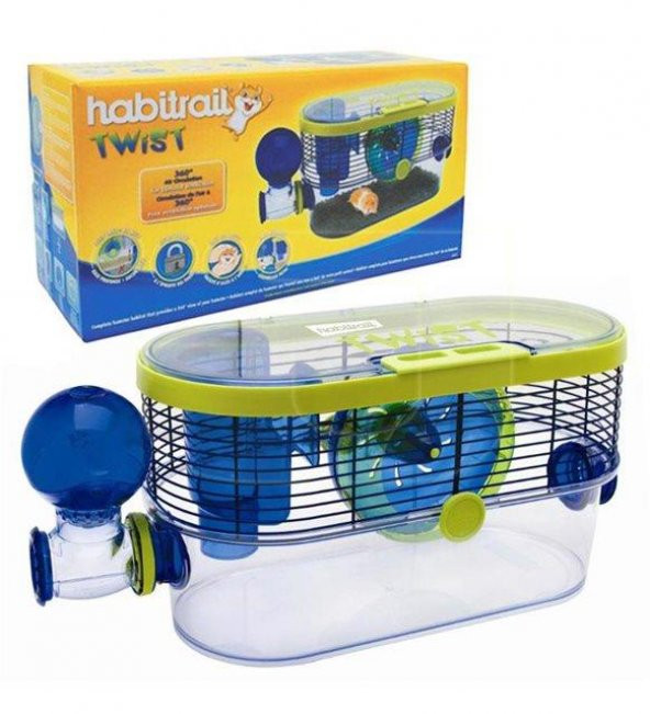 Habitrail Twist Hamster Kafesi 50x24x30cm - 3