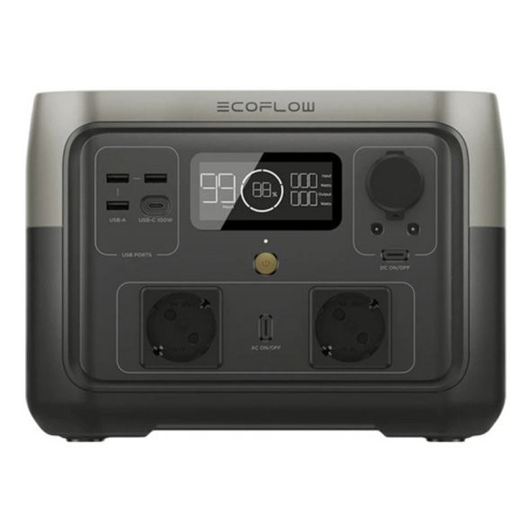 ECOFLOW RIVER 2 MAX 512WH TAŞINABİLİR GÜÇ İSTASYONU
