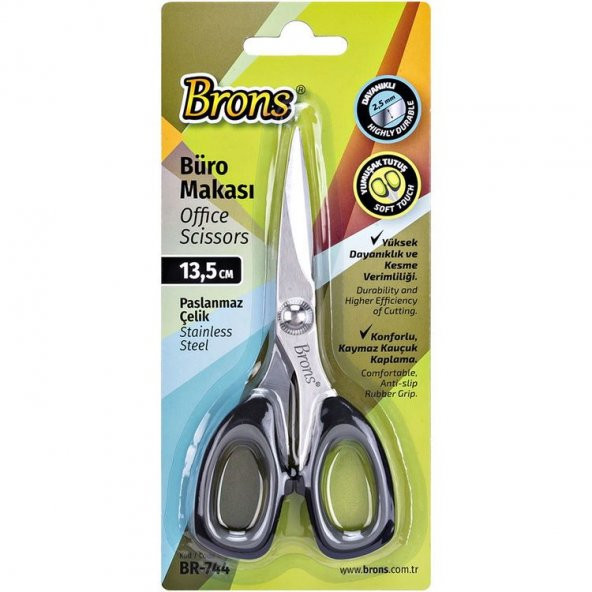 Brons Ofis Makası 13,5 cm BR-744