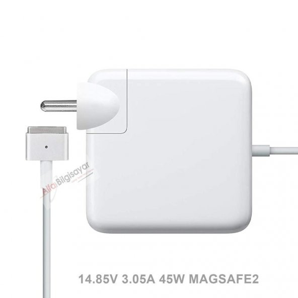 MacBook Air (13-inch, Early 2017) MQD32xx/A, MQD42xx/A, MQD52xx/AMagSafe2 45w Adaptör Şarj Cihazı