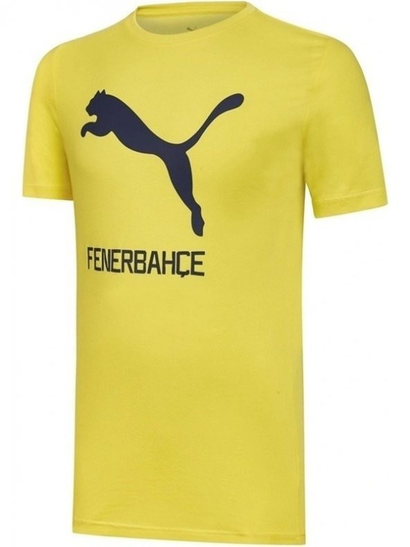 Puma Fenerbahçe Lacivert Eşofman Altı Ve  Sarı Tshirt Takım - 2