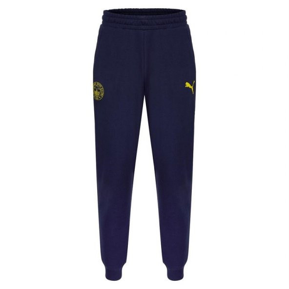 Puma Fenerbahçe Lacivert Eşofman Altı Ve  Sarı Tshirt Takım - 5