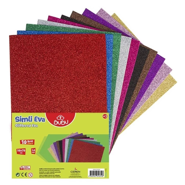 Bubu Simli Eva 50x70 cm.10 Renk
