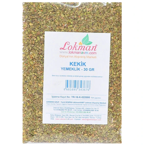 LokmanAVM Kekik 30 Gr Paket - Resim 6