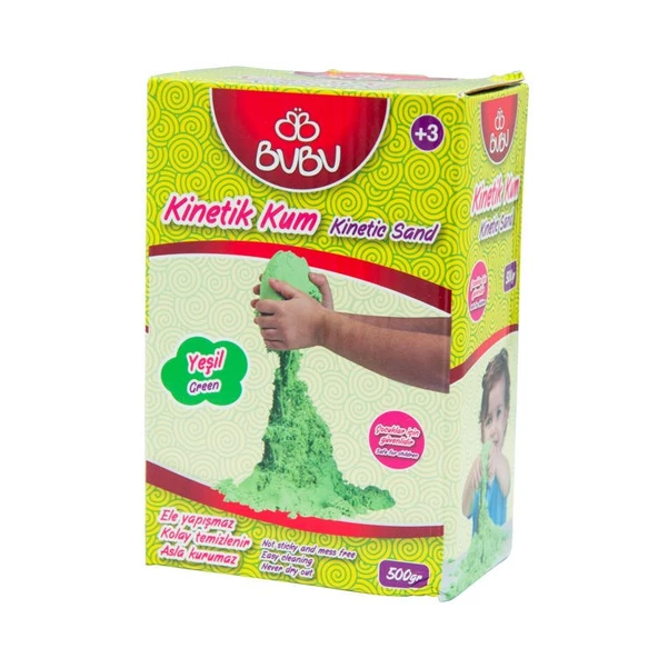 BuBu Kinetik Kum 500 gr. Yeşil