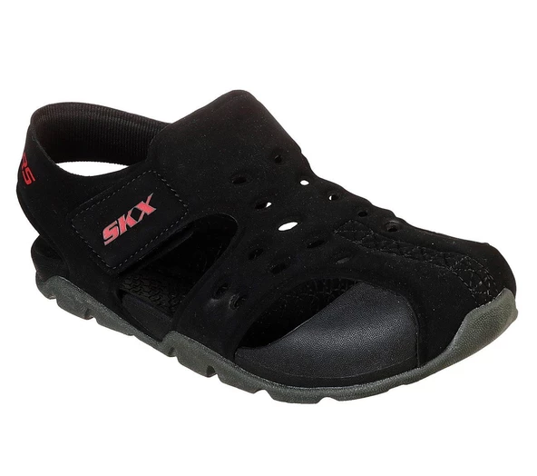 Skechers 92330L BKCC SIDE WAVE ÇOCUK SPOR SANDALET