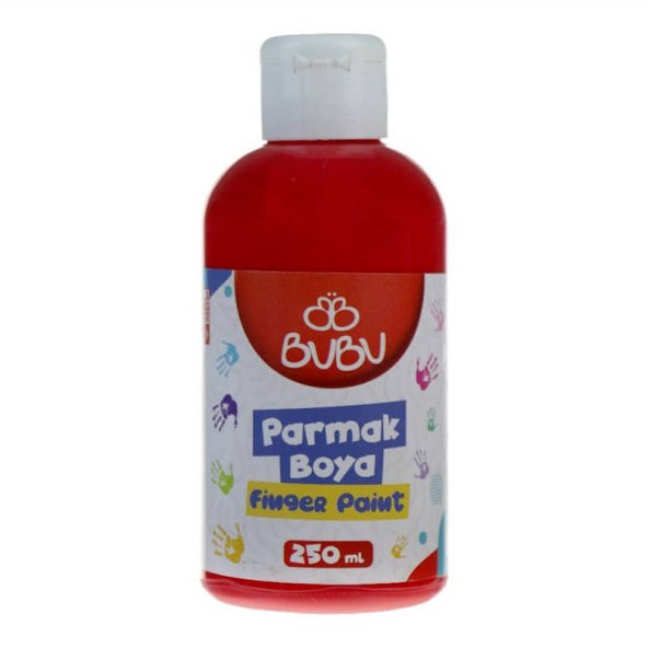 Bubu Parmak Boyası 250 ml KIRMIZI