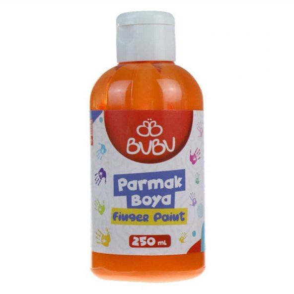 Bubu Parmak Boyası 250 ml TURUNCU