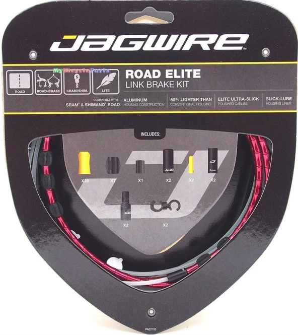 Jagwire Yol İç-Dış Fren Kablo Set Elite Link Rck703