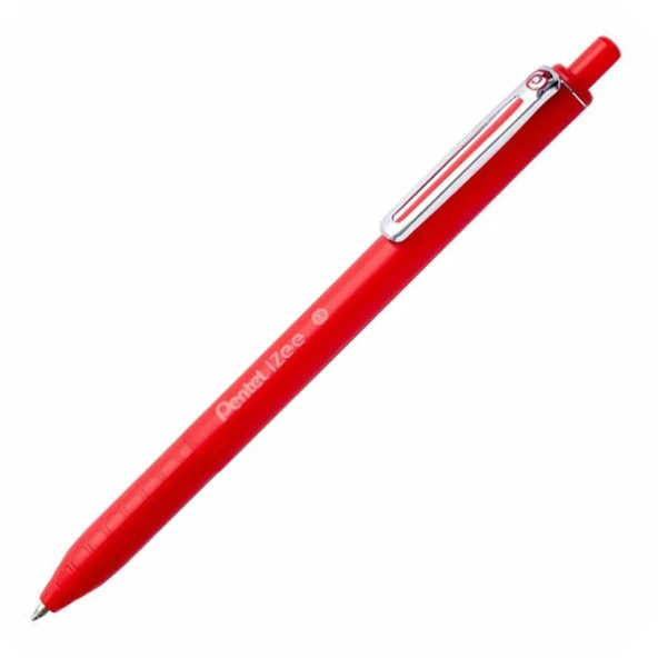 Pentel iZee Yağ Bazlı Mekanizmalı Roller Kalem 1.0 mm Kırmızı BX470-B