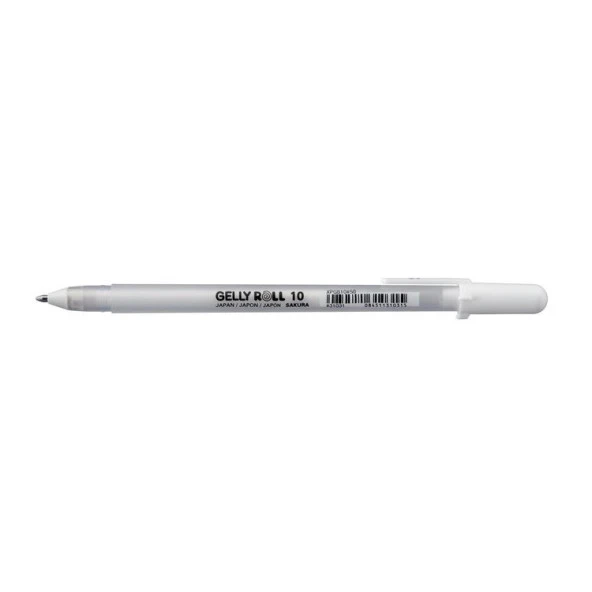 Sakura Gelly Roll Bold 1.0 Beyaz Jel Mürekkepli Kalem