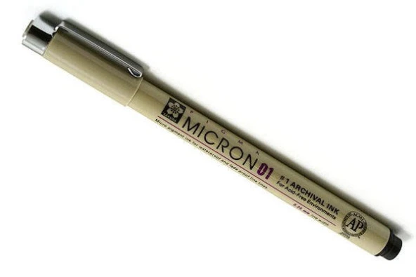 Sakura Pigma Micron Çizim Kalemi 0.1 SİYAH ürün görseli