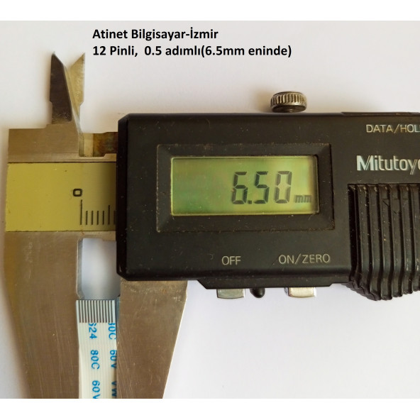 Awm 20624 80C 60V Vw-1 Flex Kablo 12 Pin 25 Cm 12-0.5-25B - Resim 3