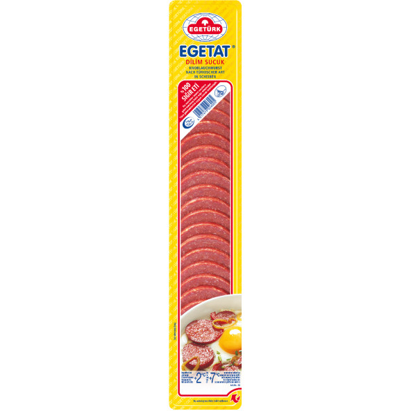 EGETÜRK Egetat Gurme Dilim Sucuk 200gr