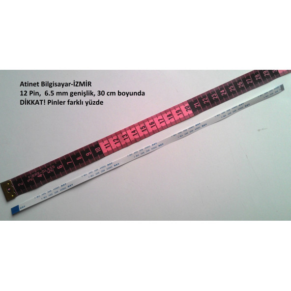 Awm 20624 80C 60V Vw-1 Flex Kablo 12 Pin 30 Cm 12-0.5-30B - 2