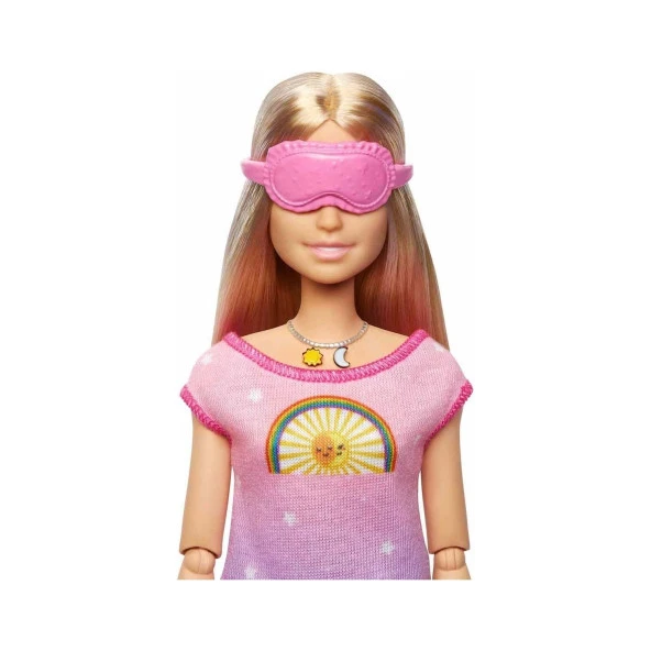Barbie Meditasyon Yapıyor Oyun Seti Gece ve Gündüz Modları Ses Efektli Müzikli - Resim 3