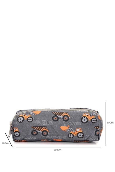 Cambridge Polo Club 3'lü Okul Çanta Seti Gri Kamyon  /PLCAN2079.335 - 8