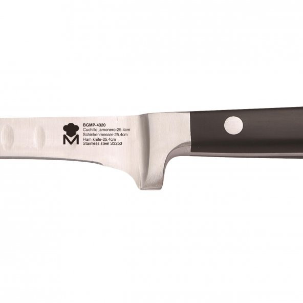 MasterPro 4320 Foodies Collection serisi Paslanmaz Çelik Jambon Bıçağı,25,4 cm - 3