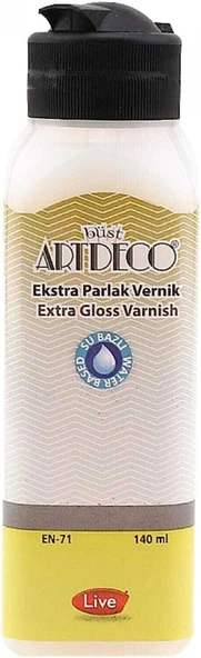 Artdeco Su Bazlı 140ml Vernik Extra Parlak / 073L-04 ürün görseli