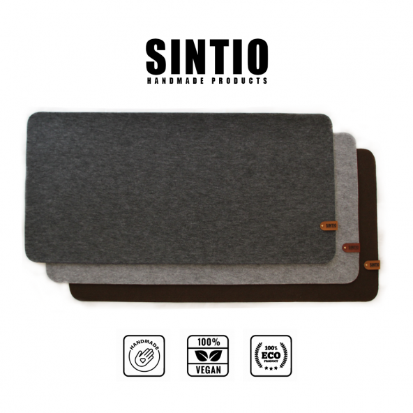 Sintio Keçe Mousepad Oyuncu Gamer Mouse Pad , Büyük Boy Large Ofis Tipi Mouse Ped, Fare Altlığı, - 3