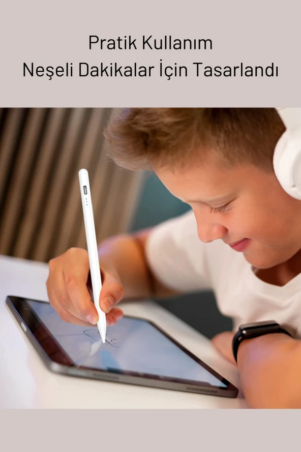 Fuchsia Xiaomi Redmi Tablet Serisi İçin Dokunmatik Kalem - 6