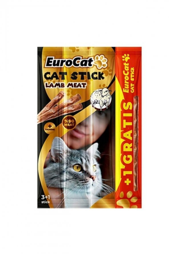 EuroCat Kuzu Etli Kedi Ödül Maması 4 Adet (4x5gr) 20 gr