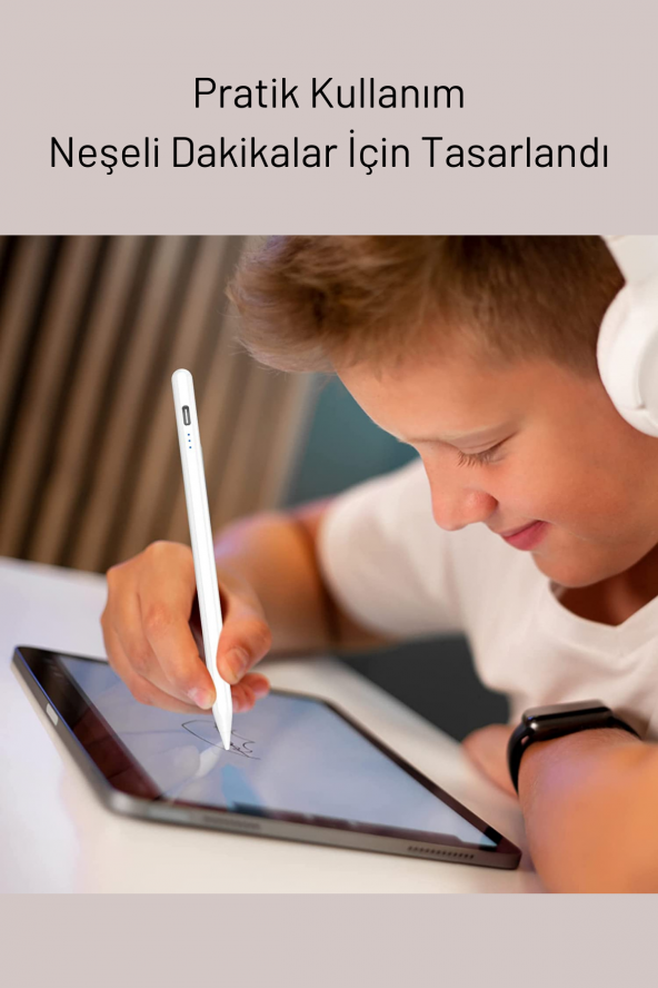 Fuchsia Stylus Pen İpad Tablet Serisi Dokunmatik Kalem - 6