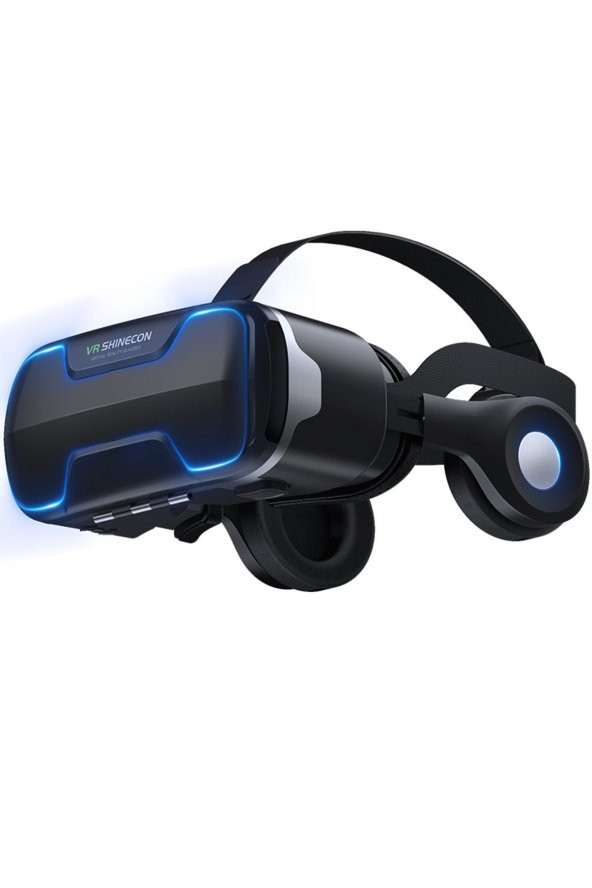 Fuchsia 8.0 HD Edition ve Kulaklık Özellikli 3D VR Sanal Gözlük