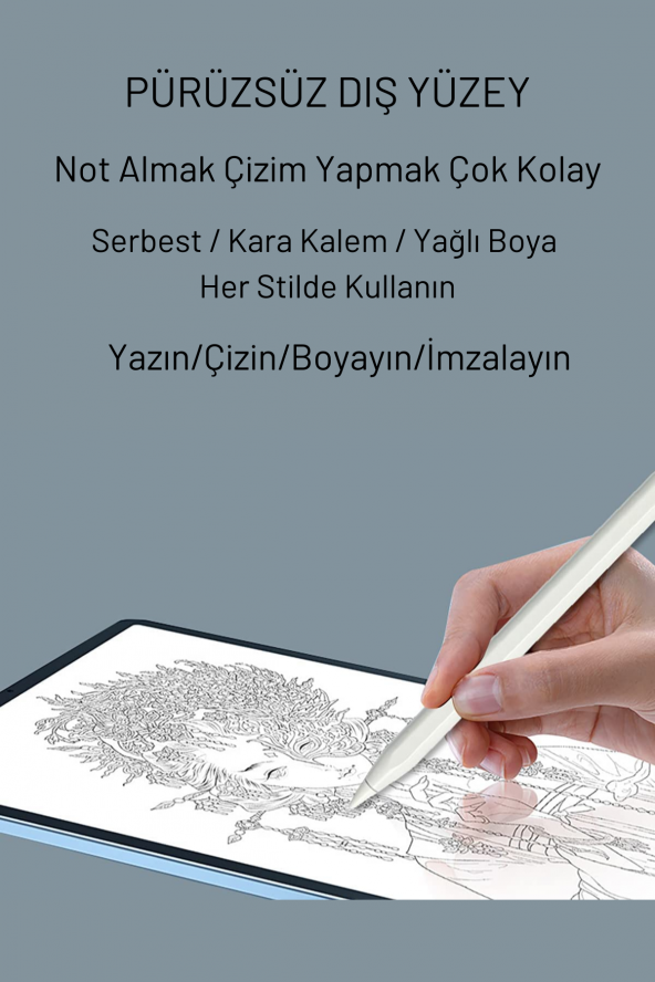 Fuchsia Samsung Akıllı Telefon ve Tablet için Stylus Kalem - 4