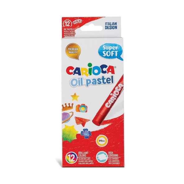 Carioca Yağlı Pastel Boya 12li