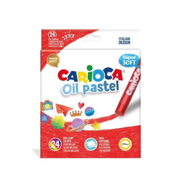 Carioca Yağlı Pastel Boya 24lü