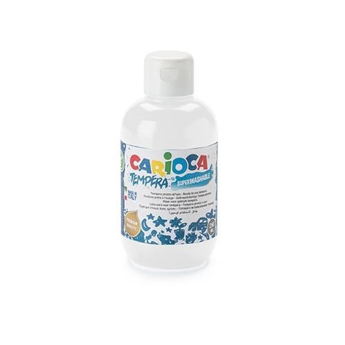 Carioca Tempera Yıkanabilir Poster Boya 250 ml. BEYAZ