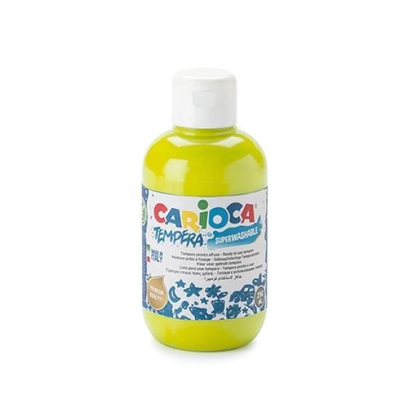 Carioca Tempera Yıkanabilir Poster Boya 250 ml. SARI