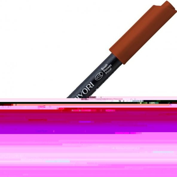 Zig Fudebiyori Brush Pen Fırça Uçlu Kalem 60 BROWN ürün görseli