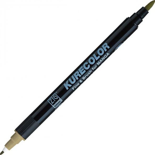 Zig Kurecolor Fine & Brush for MANGA Marker Çizim Kalemi 843 Brick Beige