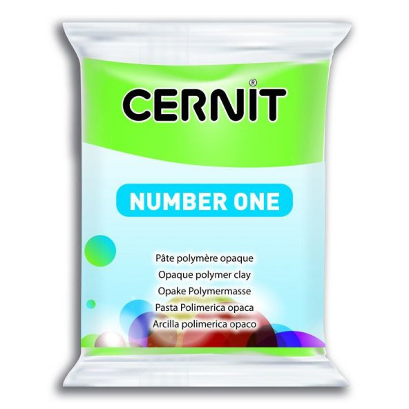 Cernit Number One Polimer Kil 56 gr 603 Spring Green