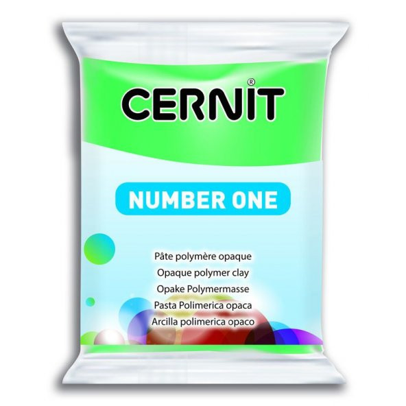 Cernit Number One Polimer Kil 56 gr 652 Lichen Green