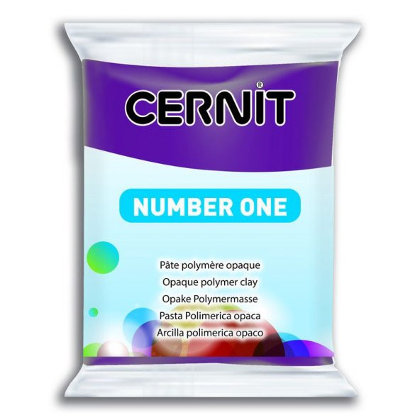 Cernit Number One Polimer Kil 56 gr 962 Purple ürün görseli 1