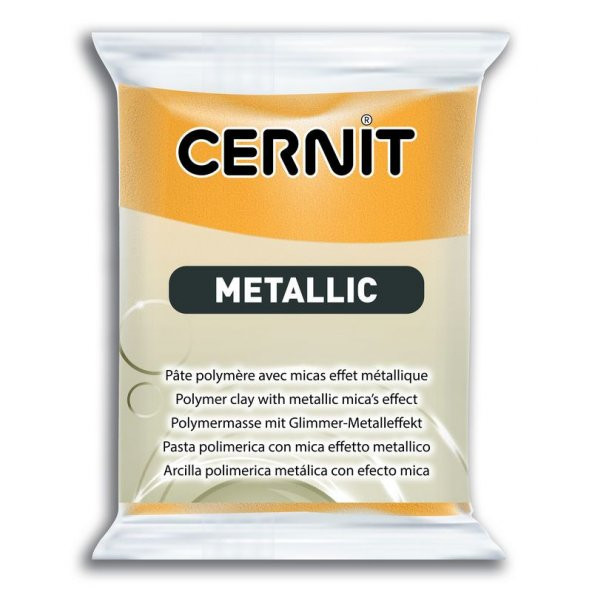 Cernit Metallic Polimer Kil 56 gr 050 GOLD