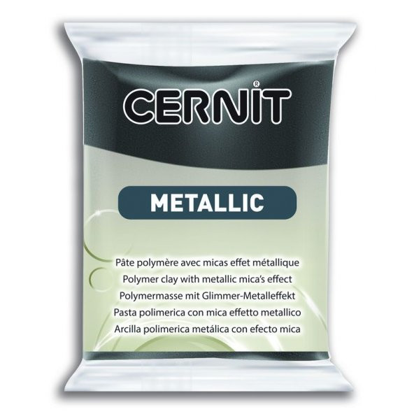 Cernit Metallic Polimer Kil 56 gr 169 HEMATITE