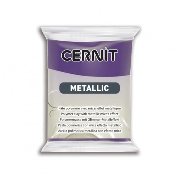 Cernit Metallic Polimer Kil 56 gr 900 Violet ürün görseli 1