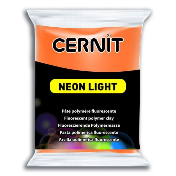 Cernit Neon Light (Fosforlu) Polimer Kil 56 gr 752 Orange