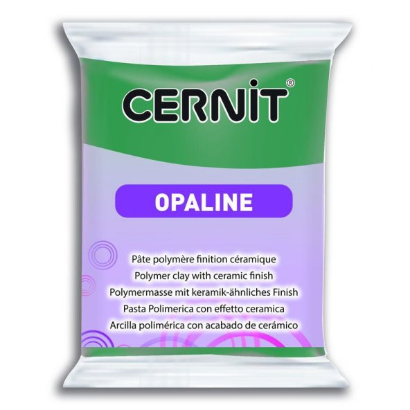 Cernit Opaline Polimer Kil 56 gr 637 CALEDON GREEN ürün görseli