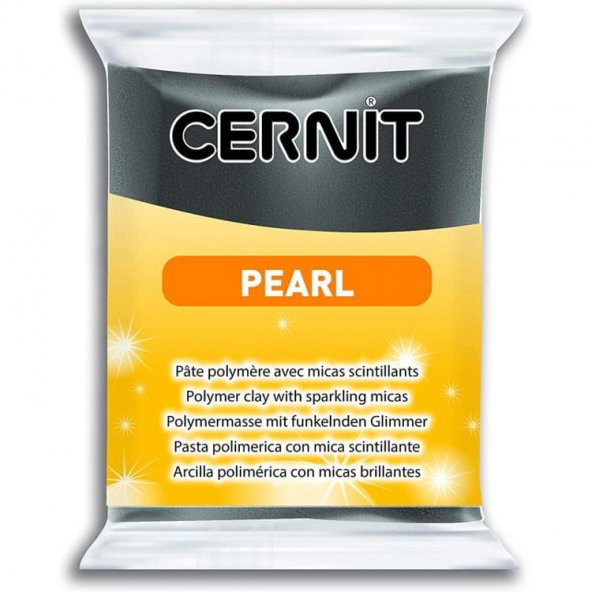 Cernit Pearl Polimer Kil 56 gr 100 Black