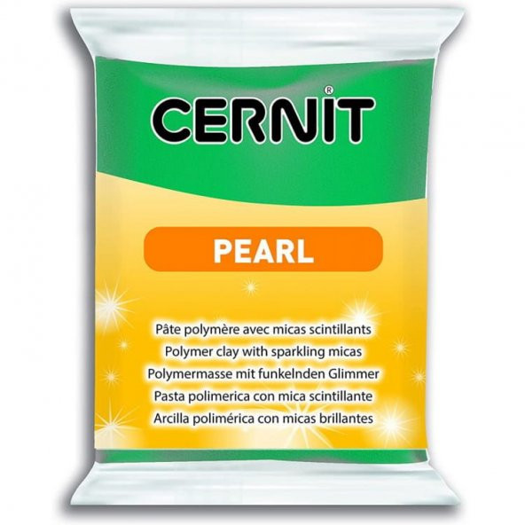 Cernit Pearl Polimer Kil 56 gr 600 Green