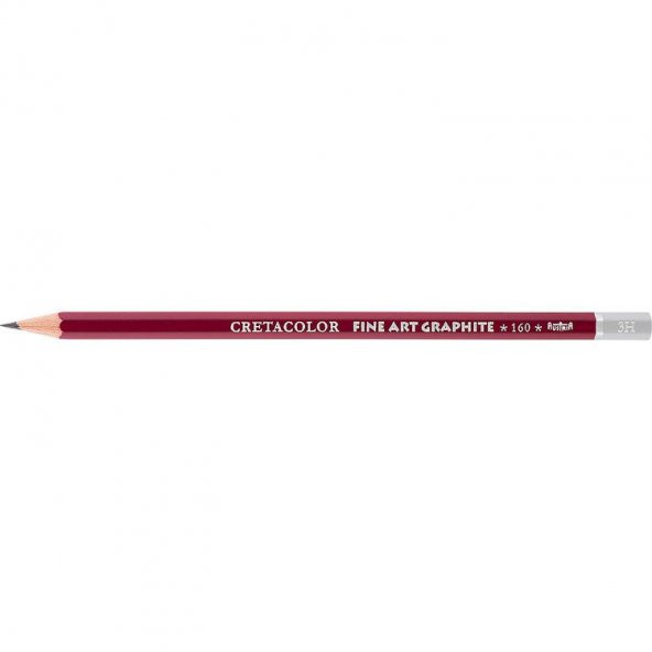 Cretacolor Cleos Fine Art Graphite Dereceli Kalem 3H (160 13)