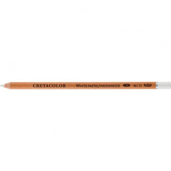 Cretacolor White Pastel Pencil Soft Beyaz Tebeşir Kalemi (461 51)