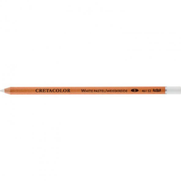 Cretacolor White Pastel Pencil Medium Beyaz Tebeşir Kalemi (461 52)