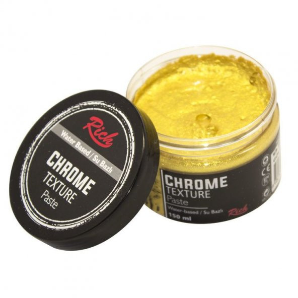Rich Chrome Texture Paste 150 ml. 9204 GOLD
