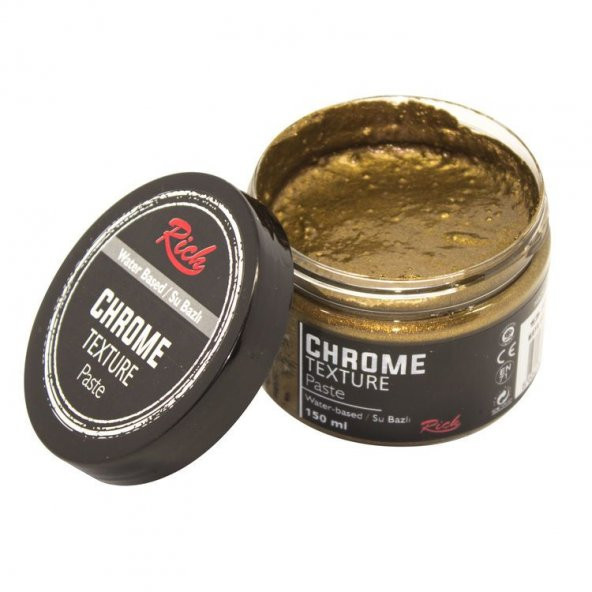 Rich Chrome Texture Paste 150 ml. 9210 MAYA GOLD